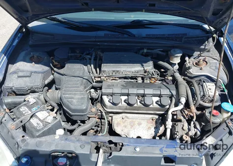 2005 Honda Civic Ex из США, поврежденный, VIN 2HGES26785H590971